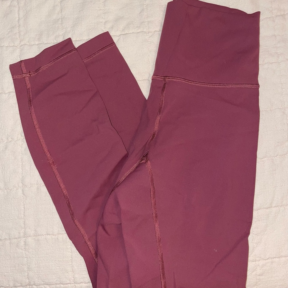 Lululemon wunder under 3/4 tights